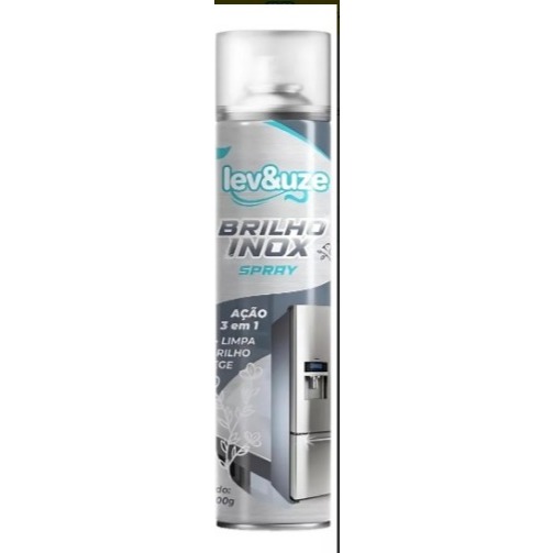 COD 7771 BRILHA INOX SPRAY 300ML PODEROSO